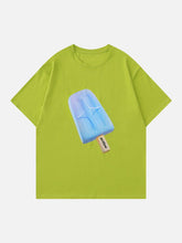 T-shirt imprimé glace à l'eau